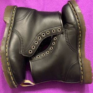 Black Vegan Doc Martens